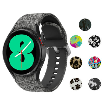 Shop the Design Active Band for Samsung Galaxy Watch 5 & 4 at Ele Straps. Stylish, durable, and perfect for any occasion. Upgrade your watch with vibrant designs!