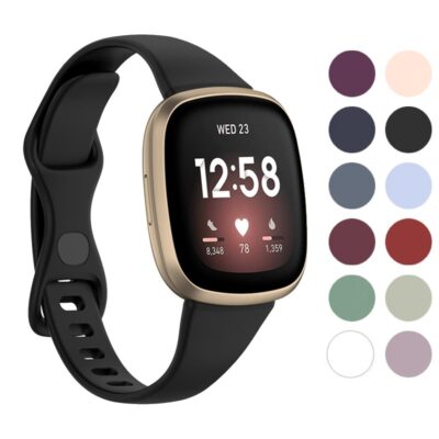 Discover the Slim Active Band for Fitbit Versa 3, designed for comfort and style. Choose from various colors to match your active lifestyle. Perfect for fitness enthusiasts!