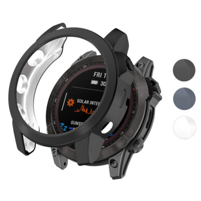 Protective Case for Garmin Fenix 7X & 7X Pro. Durable and stylish, this case safeguards your smartwatch while enhancing its look. Perfect for outdoor enthusiasts and everyday wear