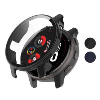 Protective Case for Garmin Venu 2 Plus, designed to shield your smartwatch from scratches and impacts. Available in sleek black and navy colors. Perfect for active lifestyles!