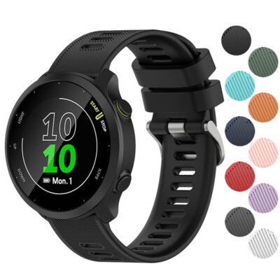 Rugged Sport Strap for Garmin Vivoactive 3 offers durability and comfort for active lifestyles. Available in multiple colors, it enhances your smartwatch with style and functionality