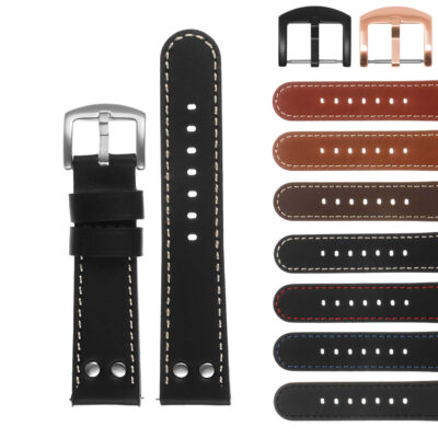 Leather Pilot Strap for Garmin Vivomove Trend offers a stylish upgrade with premium materials and a comfortable fit. Perfect for enhancing your smartwatch experience