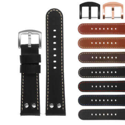 Upgrade your Garmin Approach S12 with our Leather Pilot Strap. Durable, stylish, and available in various colors, this watch band combines comfort and elegance for everyday wear