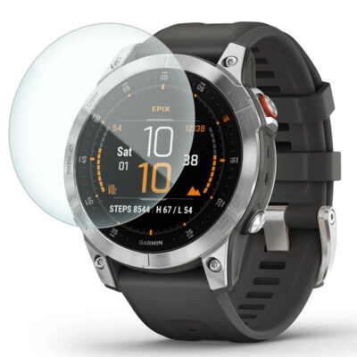 Protect your Garmin Epix Gen 2 with this durable screen protector. Designed for optimal clarity and scratch resistance, it keeps your watch display safe and stylish