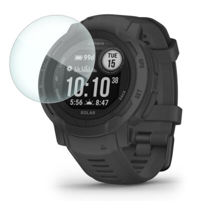 Protect your Garmin Instinct 2 with our high-quality screen protector. Designed for durability and clarity, it keeps your watch display safe from scratches and damage