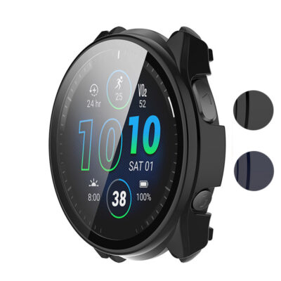 Protective Case for Garmin Forerunner 965, designed to safeguard your smartwatch from scratches and impacts. Perfect accessory for active lifestyles. Durable and stylish