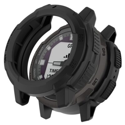 Protective Case for Garmin Instinct Crossover offers durable protection for your watch. Enhance your outdoor adventures with this rugged accessory from Ele Straps. Perfect for active lifestyles!