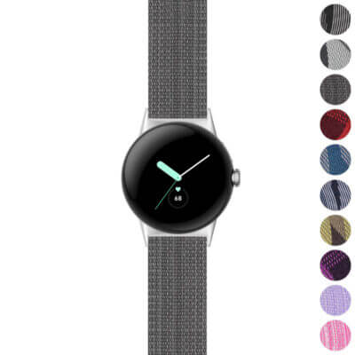 Everyday Canvas Strap for Google Pixel Watch offers a stylish and comfortable upgrade. Available in various colors, it's perfect for everyday wear and enhances your smartwatch experience