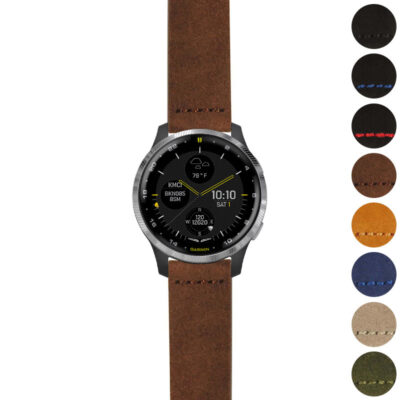 Discover the Heavy-Duty Suede Strap for Garmin D2 Air at Ele Straps. Durable and stylish, this strap enhances your watch while offering comfort and versatility. Perfect for any occasion!