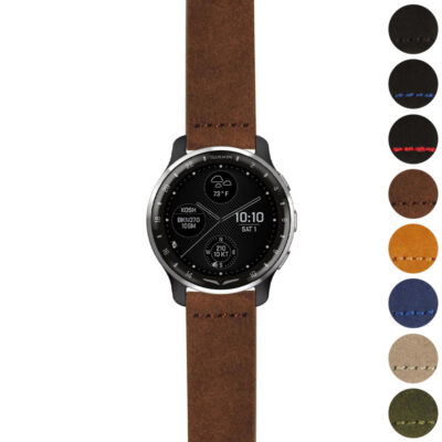 Upgrade your Garmin D2 Air X10 with our Heavy-Duty Suede Strap. Stylish, durable, and available in multiple colors, this strap combines comfort with elegance for everyday wear