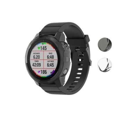 Protective Case for Garmin Fenix 6S offers durable protection and a sleek design. Perfect for outdoor enthusiasts, it safeguards your watch against scratches and impacts