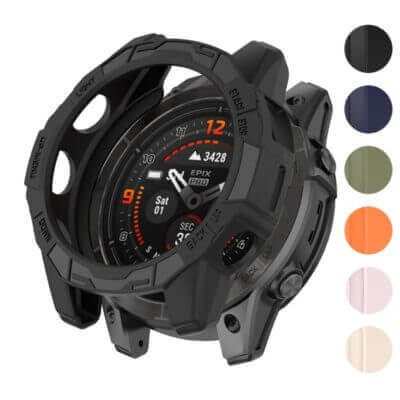 Protective Case for Garmin Epix Pro - 42mm. Durable and stylish, this case enhances your watch's protection while allowing easy access to features. Perfect for outdoor adventures!