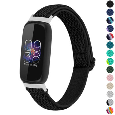 Comfort Stretch Band for Fitbit Inspire 3 offers a stylish and breathable design. Perfect for everyday wear, this adjustable strap enhances your fitness tracker experience. Available in multiple colors