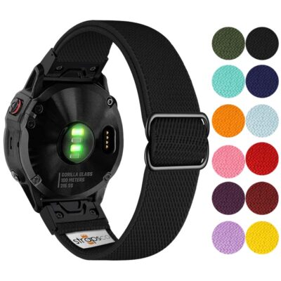 Nylon Stretch Band for Garmin Fenix 7S & 7S Pro offers comfort and style. Available in multiple colors, it's perfect for active lifestyles. Upgrade your watch accessories today!