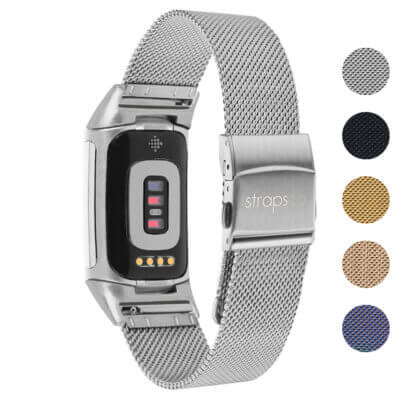 Elevate your style with the Pro Mesh Strap for Fitbit Charge 6. This sleek, durable watch band offers comfort and elegance, available in multiple colors to match any outfit