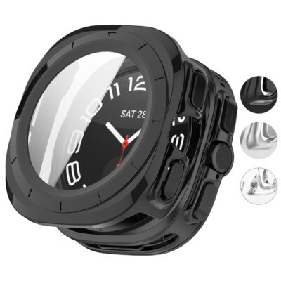 Protect your Samsung Galaxy Watch Ultra with our durable Protective Case. This stylish case offers full coverage while maintaining easy access to buttons and features. Ideal for active lifestyles!