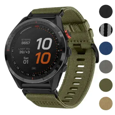 Pro Seatbelt Strap for Garmin Approach S62, compatible with Garmin Approach S6 and S62. Durable design with multiple color options for a stylish look