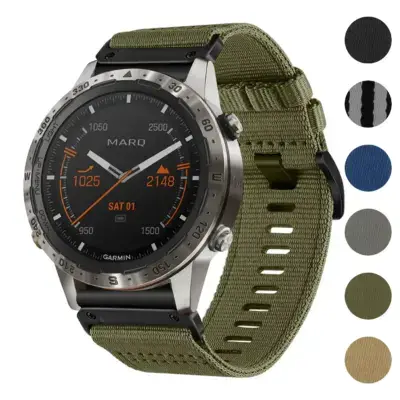 Pro Seatbelt Strap for Garmin MARQ Gen 2 features a durable design and is compatible with Garmin MARQ models. Available in multiple colors for a stylish look