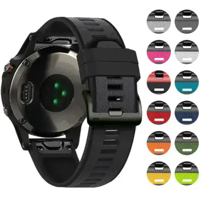 ColorBlock Endurance Strap for Garmin Watches featuring a durable design and multiple color options. Ideal for active users seeking style and comfort