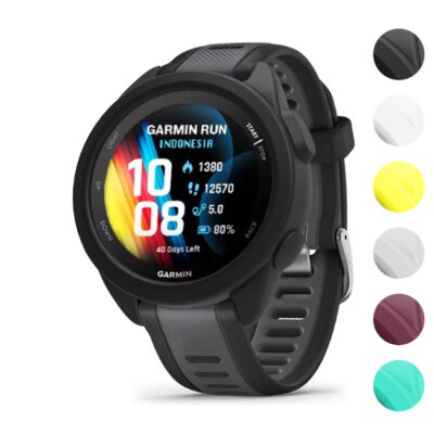 Flex Case for Garmin Forerunner 165, available in sizes L, M, S. Protects your watch while allowing easy access to features. Compatible with Garmin Forerunner 165 models