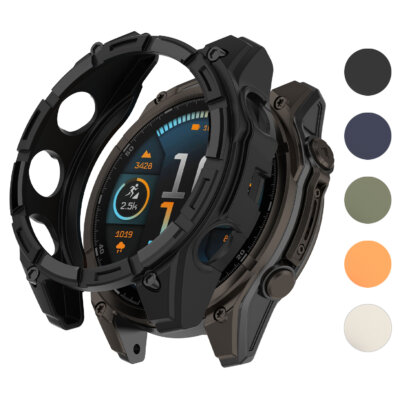 Armor Case for Garmin Tactix 8, available in sizes L, M, S. Offers robust protection with a sleek design, enhancing durability for outdoor adventures