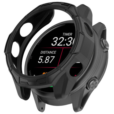 Armor Case for Garmin Forerunner 970, designed for optimal protection. Compatible with Forerunner 970 in sizes L, M, S. Sleek design enhances durability while maintaining functionality