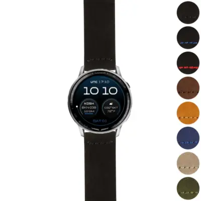 Suede heavy-duty strap for Garmin D2 Air and D2 Air X15, available in sizes S, M, L. Stylish and durable, perfect for outdoor adventures. Multiple color options