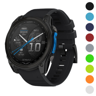 Active Band for Garmin D2 Mach 2 in 51mm size. Features a sleek design and available in multiple colors, perfect for enhancing your smartwatch experience