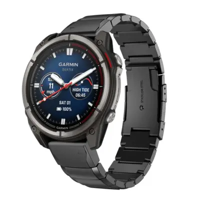 Link Bracelet for Garmin Quatix 8, 51mm size, featuring a sleek design and durable materials, ideal for enhancing your smartwatch's style and functionality