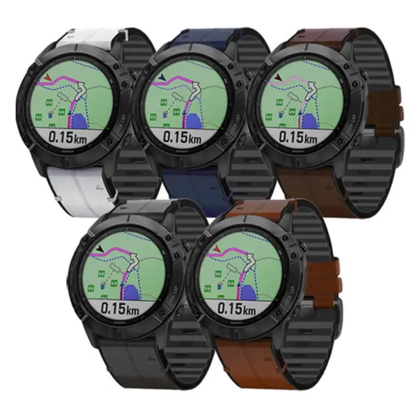 g.r65 All Color StrapsCo Silicone Strap for Garmin Fenix 3 3 HR 5X 5X Plus 6X 1