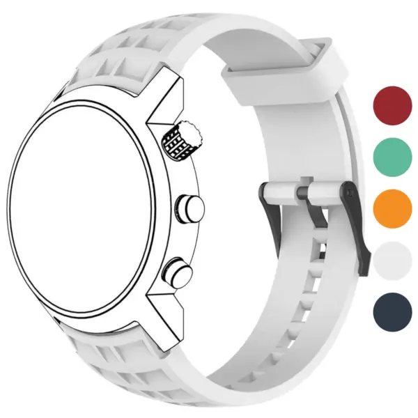 Replacement strap for Suunto Elementum Terra, featuring a durable design and comfortable fit. Available in multiple colors, perfect for upgrading your watch accessories