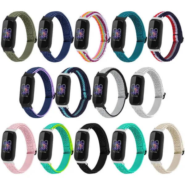 fb.ny11 All Color Comfort Stretch Band For Fitbit Inspire 3