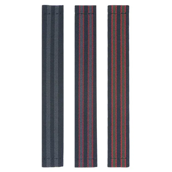Bond Nylon Stretch Straps with Quick Release in various sizes (8mm, 18mm, 20mm, 22mm, 24mm). Durable nylon material with a stylish design, perfect for versatile use