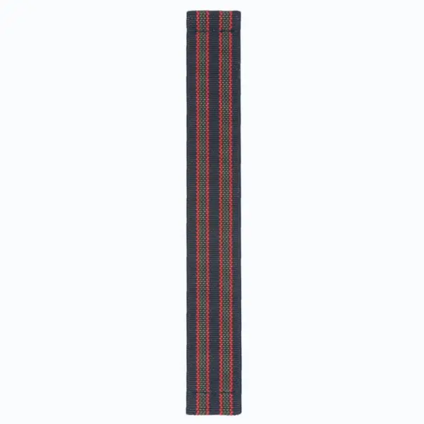 nt14.1.11.6 Up Vintage Bond Black Green & Red StrapsCo Nylon Stretch One Piece Watch Band Strap 18mm 20mm 22mm 24mm