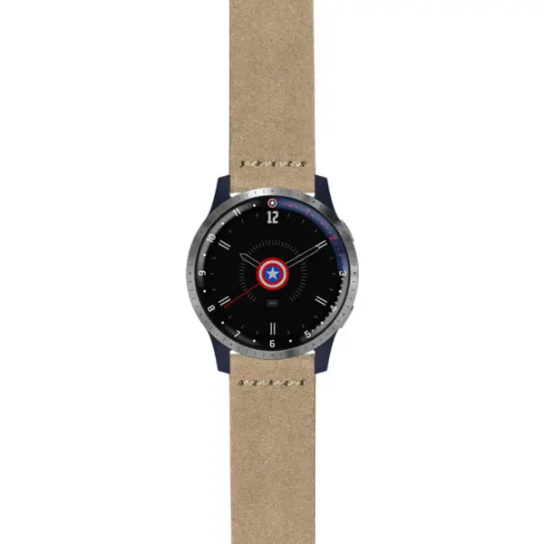 g.lh.fa.st29 Main Grey StrapsCo Heavy Duty Suede Watch Strap 22mm