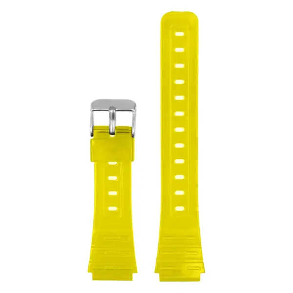 ca.r1.10 Up Yellow Classic Rubber Watch Band Strap For Casio F 91W F84 F105 F108 A158 A168 AE1200
