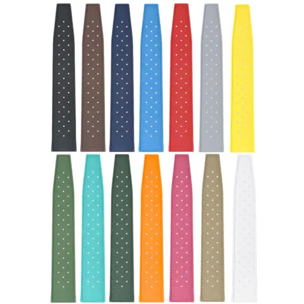 fk6 All Color DASSARI Classic Tropical Style FKM Rubber Watch Band Strap 20mm 22mm