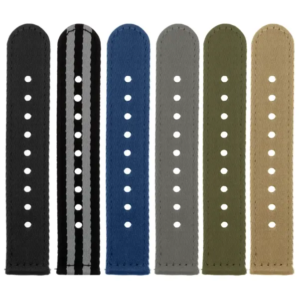 ny200 All Color Pro Seatbelt Two Piece Watch Band Strap 20mm 22mm