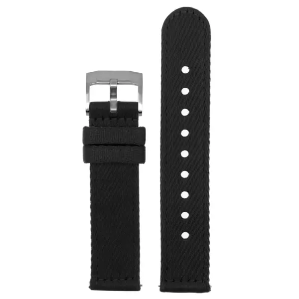 ny200.1 Up Midnight Black Pro Seatbelt Two Piece Watch Band Strap 20mm 22mm