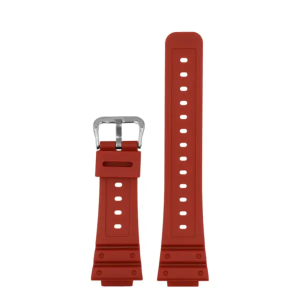 gs.r5.6 Up Red StrapsCo Fitted Rubber Watch Band Strap For G SHOCK GA 2100