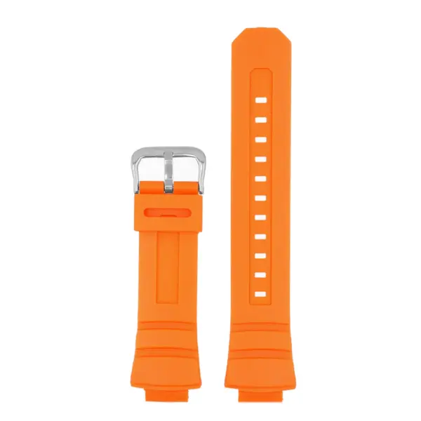 gs.r4.12 Up Orange StrapsCo Fitted Rubber Watch Band Strap For G SHOCK AW 590