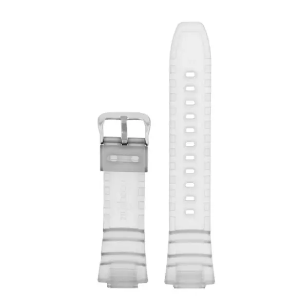gs.r1.22 Up Transparent StrapsCo Fitted Rubber Watch Band Strap For Casio MCW 100H