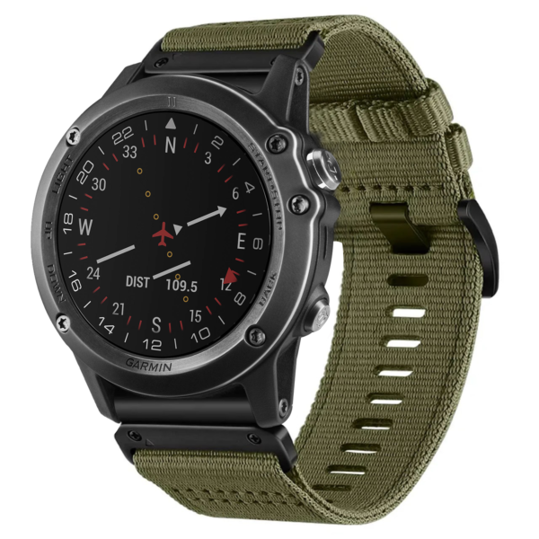 g.ny200.11 Cargo Pro Seatbelt Two Piece Watch Band Strap for Garmin D2 Bravo