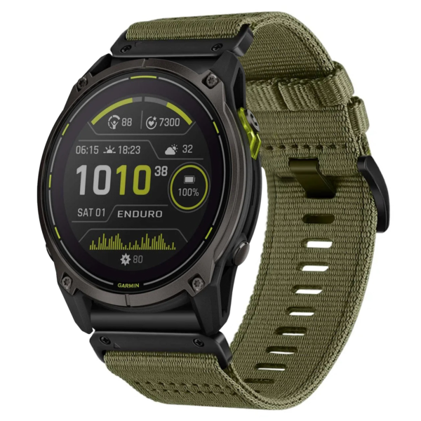 g.ny200.11 Cargo Pro Seatbelt Two Piece Watch Band Strap for Garmin Enduro