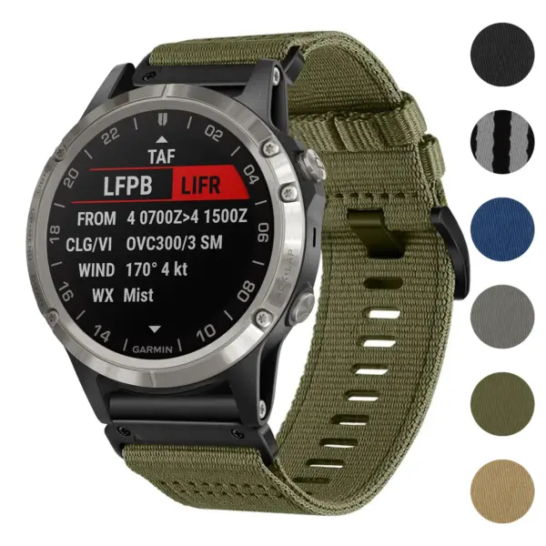 Pro Seatbelt Strap for Garmin D2 Delta, featuring a durable design and compatibility with Garmin D2 Delta and D2 Delta S models. Available in multiple colors