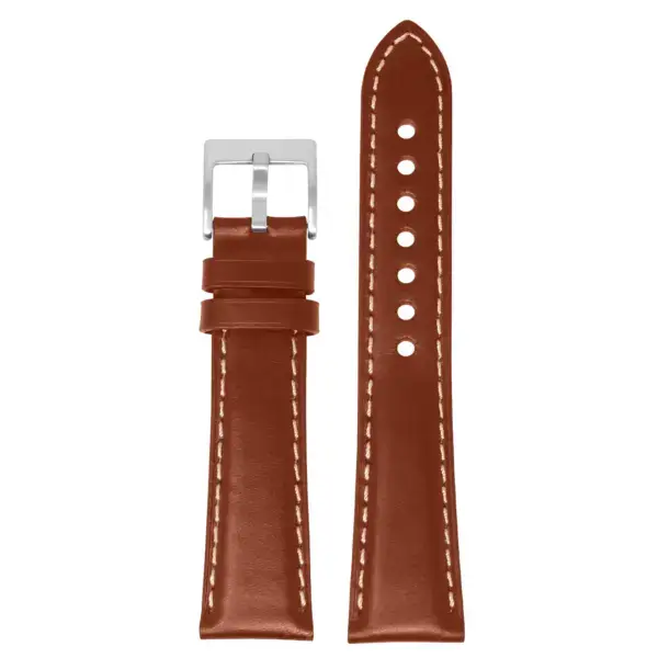 ks6.8 Up Rust StrapsCo Vintage Padded Genuine Leather Watch Band Strap Short Long 18mm 19mm 20mm 21mm 22mm