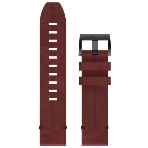g.l11.6 Up Red Genuine Italian Leather Strap for Garmin QuickFit Devices