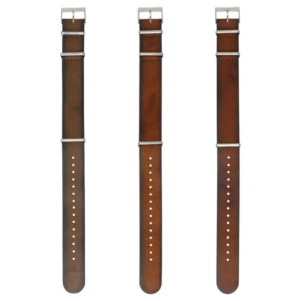 Dn7a All Colors DASSARI Woodland II Vintage Italian Leather Mens Wraparound Watch Band Strap 18mm 20mm 22mm 24mm