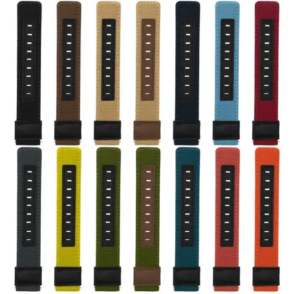 ks.ny2 All Color Black StrapsCo Rugged Canvas Watch Band Strap 18mm 19mm 20mm 21mm 22mm