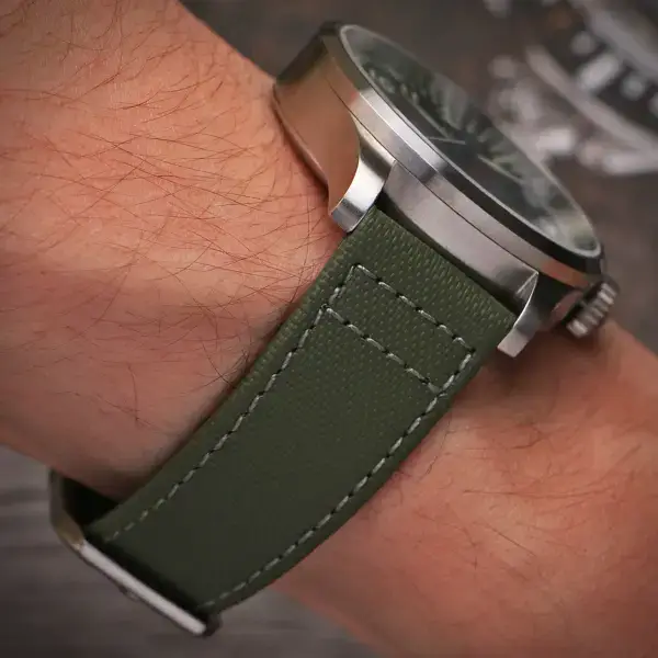 kd10 Wrist Aviator Sailcloth Watch Band Strap 19mm 20mm 21mm 22mm